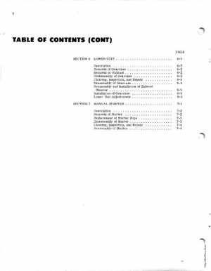 1971 Johnson 2HP outboards Service Manual, Page 4