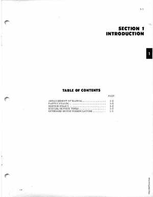 1971 Johnson 2HP outboards Service Manual, Page 5