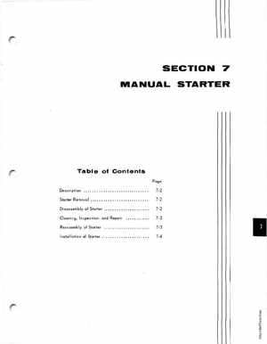 1971 Johnson 2HP outboards Service Manual, Page 44