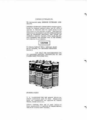 1971 Johnson 40HP outboards Service Manual, Page 2