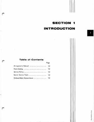 1971 Johnson 40HP outboards Service Manual, Page 3