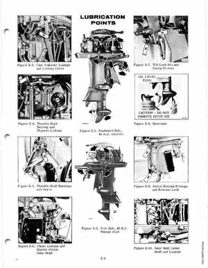 1971 Johnson 40HP outboards Service Manual, Page 10