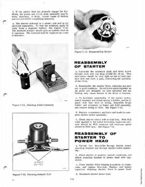 1971 Johnson 40HP outboards Service Manual, Page 71