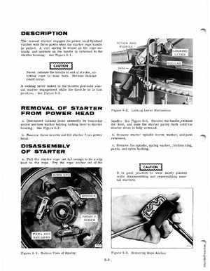 1971 Johnson 40HP outboards Service Manual, Page 74