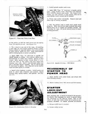 1971 Johnson 40HP outboards Service Manual, Page 76