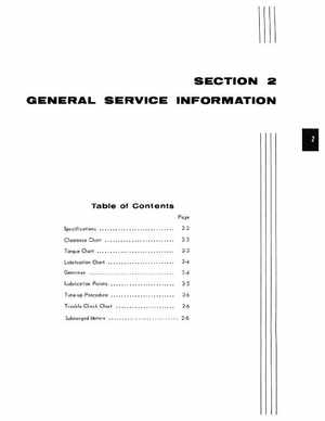1971 Johnson 4HP Outboard Motors Service Manual, Page 6