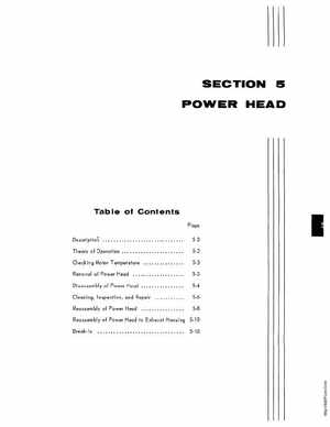 1971 Johnson 4HP Outboard Motors Service Manual, Page 35
