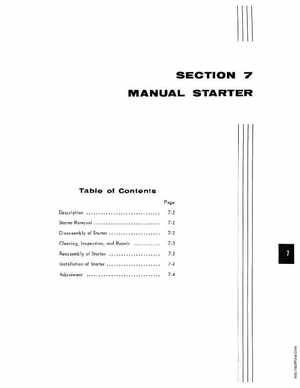 1971 Johnson 4HP Outboard Motors Service Manual, Page 52