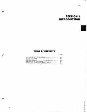 1971 Johnson 60HP outboards Service Manual, Page 5