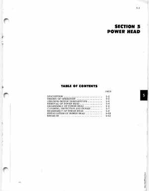 1971 Johnson 60HP outboards Service Manual, Page 43