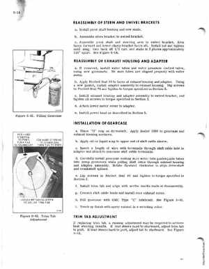 1971 Johnson 60HP outboards Service Manual, Page 70