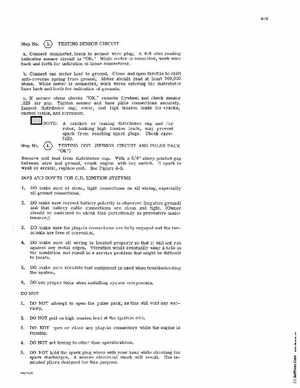 1972 Evinrude StarFlire 125 HP Outboards Service Manual, PN 4822, Page 40
