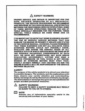 1972 Evinrude StarFlire 125 HP Outboards Service Manual, PN 4822, Page 106