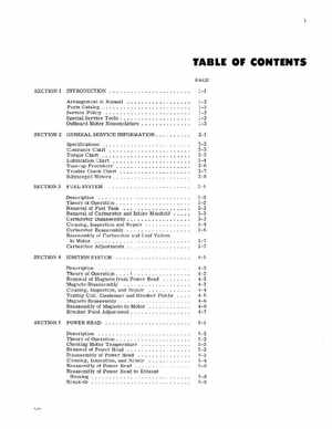 1972 Johnson 2HP Outboard Motor Service Manual, Page 3