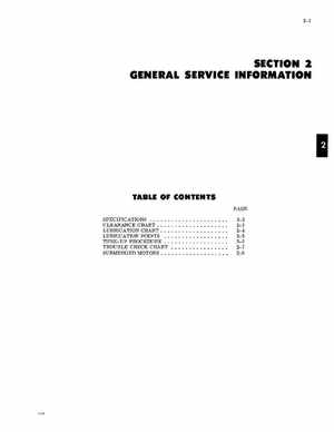 1972 Johnson 2HP Outboard Motor Service Manual, Page 8