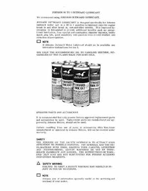 1972 Johnson 4HP Outboard Motor Service Manual, Page 2