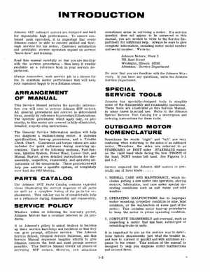 1972 Johnson 4HP Outboard Motor Service Manual, Page 4