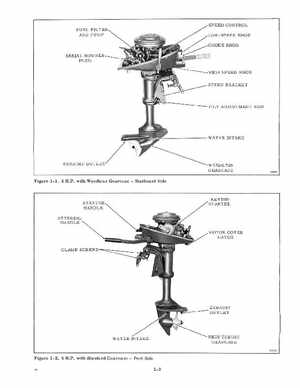 1972 Johnson 4HP Outboard Motor Service Manual, Page 5