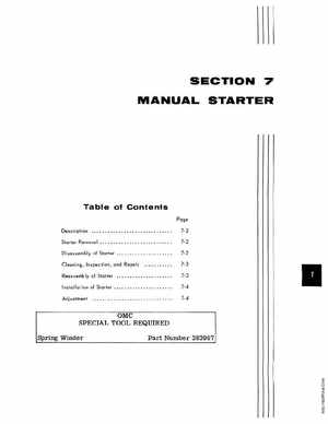 1972 Johnson 4HP Outboard Motor Service Manual, Page 52