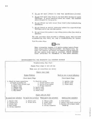 1974 Johnson 135 HP Outboard Motors Service manual, Page 38
