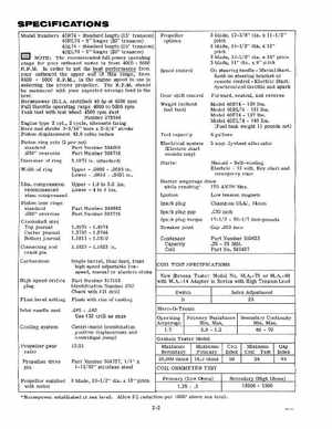 1974 Johnson 40 HP Outboard Motors Service manual, Page 9