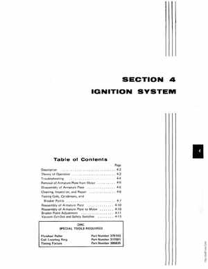 1974 Johnson 40 HP Outboard Motors Service manual, Page 29