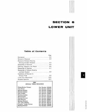 1974 Johnson 40 HP Outboard Motors Service manual, Page 61