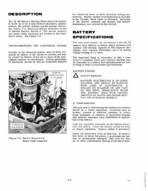 1974 Johnson 40 HP Outboard Motors Service manual, Page 73