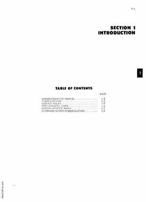 1975 Evinrude 2HP Model 2502 Full Factory Service Manual, Page 5