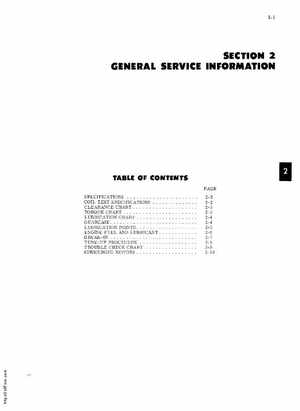 1975 Evinrude 2HP Model 2502 Full Factory Service Manual, Page 8