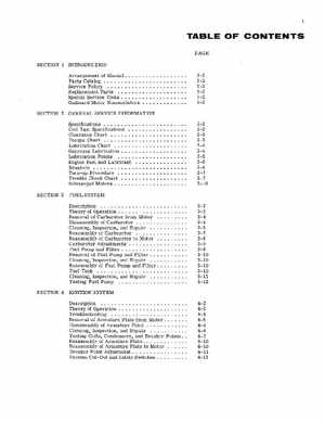 1975 Evinrude 40 HP Outboards Service Manual, PN 5093, Page 3