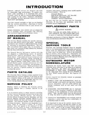 1975 Evinrude 40 HP Outboards Service Manual, PN 5093, Page 6