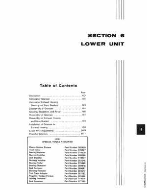 1975 Evinrude 40 HP Outboards Service Manual, PN 5093, Page 62