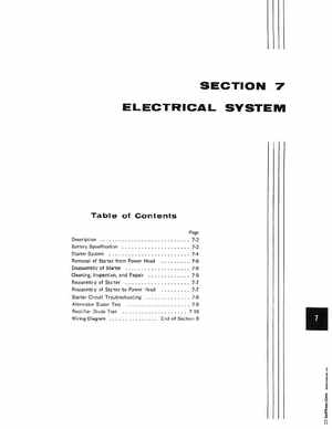 1975 Evinrude 40 HP Outboards Service Manual, PN 5093, Page 73
