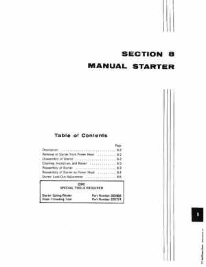 1975 Evinrude 40 HP Outboards Service Manual, PN 5093, Page 83