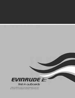 1975 Evinrude 40 HP Outboards Service Manual, PN 5093, Page 92
