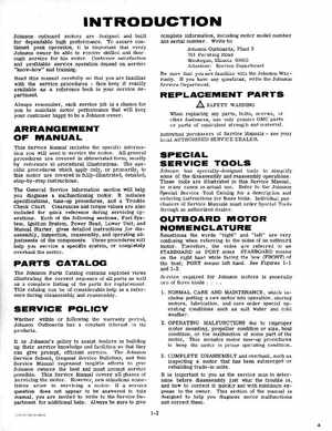 1975 Johnson 4HP 4R75, 4W75 Outboards Service Manual, Page 4