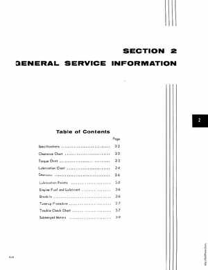 1975 Johnson 4HP 4R75, 4W75 Outboards Service Manual, Page 6