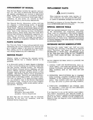 1976 Evinrude 200 HP Outboards Service Manual, PN 5199, Page 8
