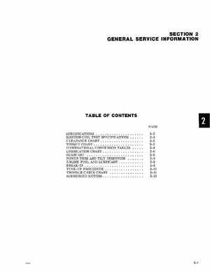1976 Evinrude 200 HP Outboards Service Manual, PN 5199, Page 9