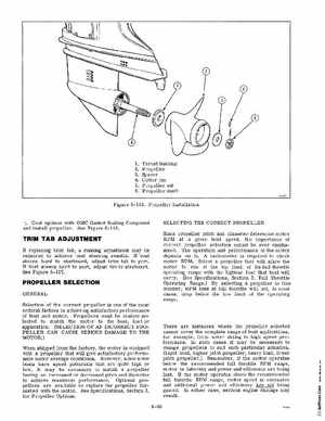 1976 Evinrude 200 HP Outboards Service Manual, PN 5199, Page 135