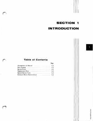 1976 Evinrude 40HP outboards Service Manual, Page 5