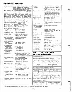 1976 Evinrude 40HP outboards Service Manual, Page 9