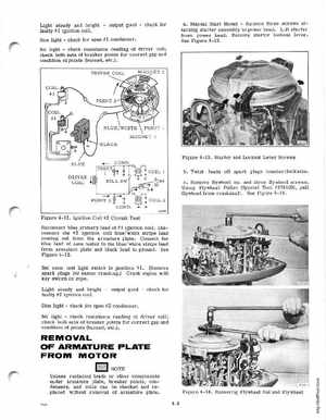 1976 Evinrude 40HP outboards Service Manual, Page 34