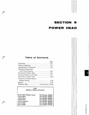 1976 Evinrude 40HP outboards Service Manual, Page 44