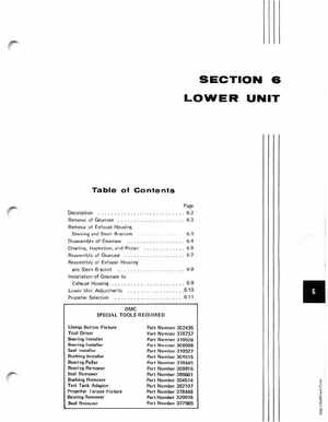 1976 Evinrude 40HP outboards Service Manual, Page 62