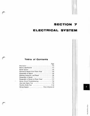 1976 Evinrude 40HP outboards Service Manual, Page 73