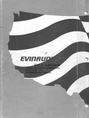 1976 Evinrude 40HP outboards Service Manual, Page 94
