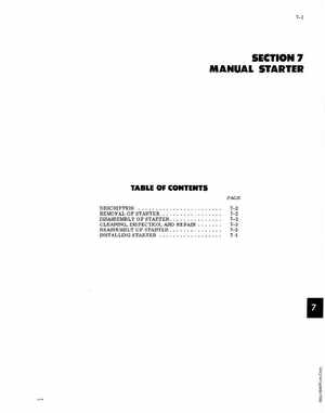 1976 Johnson 2HP 2R76 Outboard Motor Service Manual, Page 47