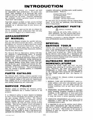 1976 Johnson 4HP 4R76, 4W76 Outboards Service Manual, Page 4